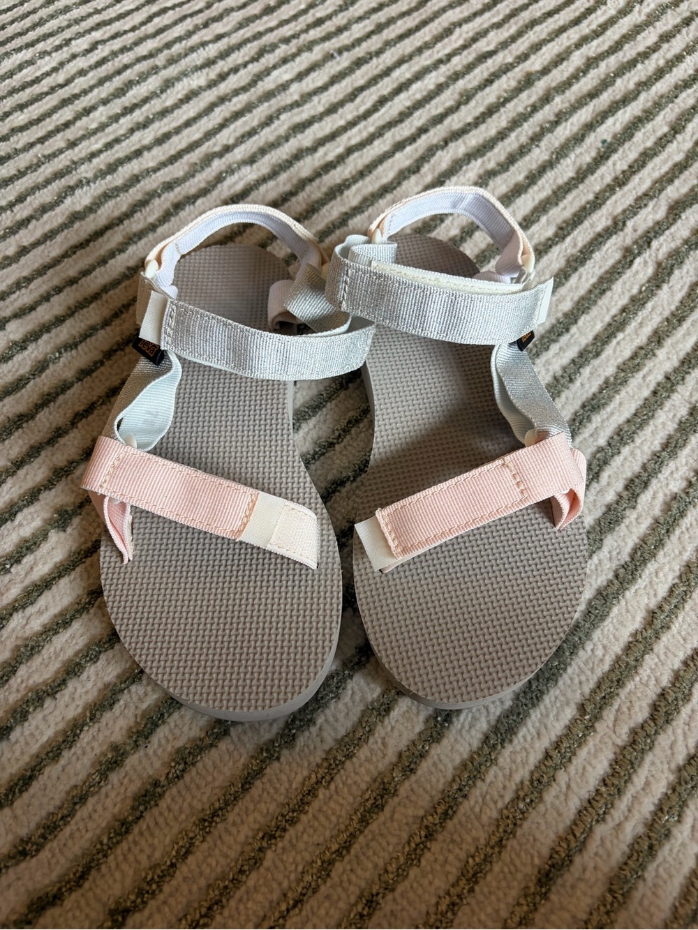 Teva Sandals in Pink and Gray